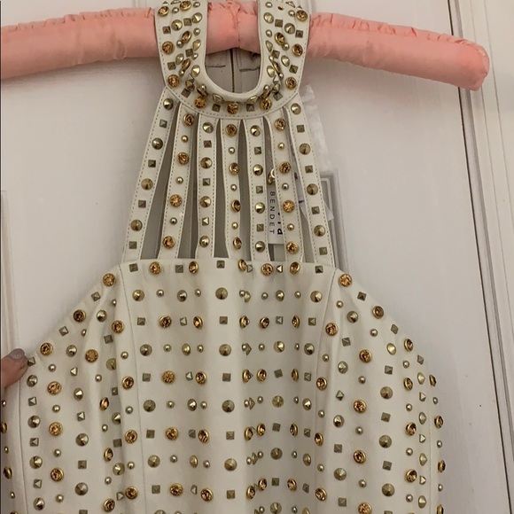 Alice + Olivia Dresses & Skirts - Alice + Olivia Maddie White Fringe Dress NWT